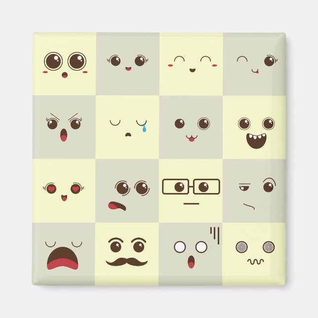 Íman Rosto bonito (Frente)