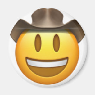 Íman Rosto de Cowboy emoji