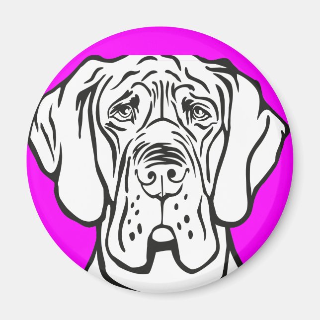 Íman Rosto de Dogue (Frente)