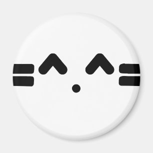 Íman rosto de gato, uau, gatinho gatinho!!