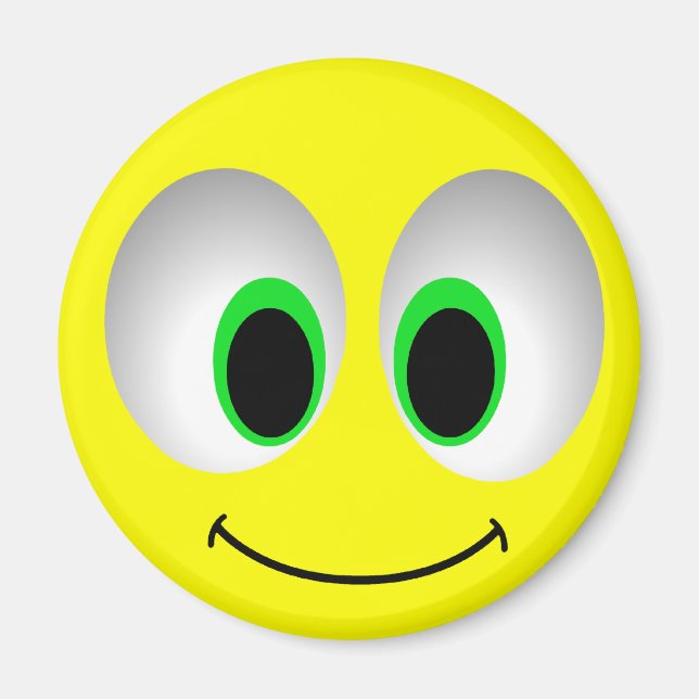 ÍMAN ROSTO DE OLHOS GRANDES (Frente)