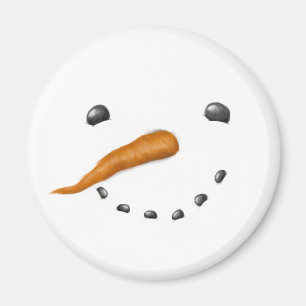 ÍMAN ROSTO DE SNOWMAN