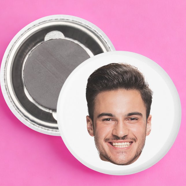 Íman Rosto Personalizado Customizado (Criador carregado)