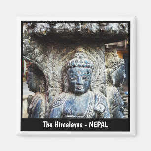 Íman Rostos de Buda, Chorten, Himalaia - Nepal