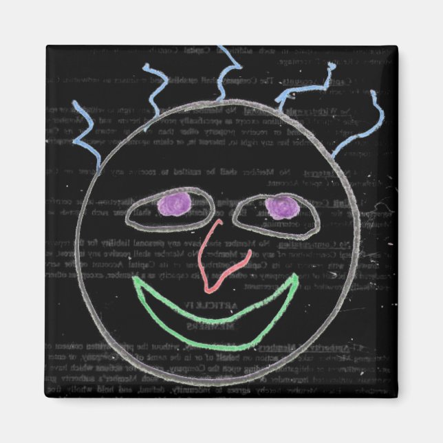 Íman Rostos Engraçados (Frente)