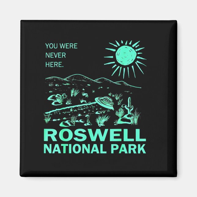 Íman Roswell National Park New Mexico  (Frente)
