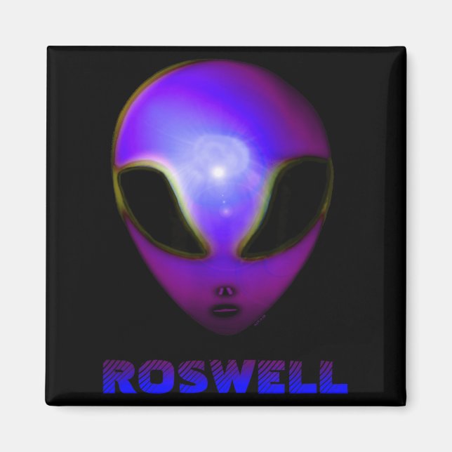 Íman Roswell New Mexico Alien  (Frente)