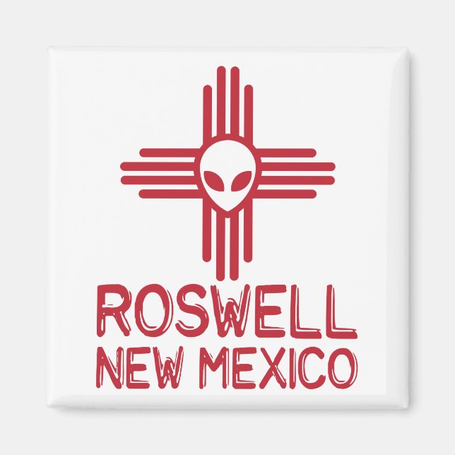 Íman Roswell Novo México (Frente)