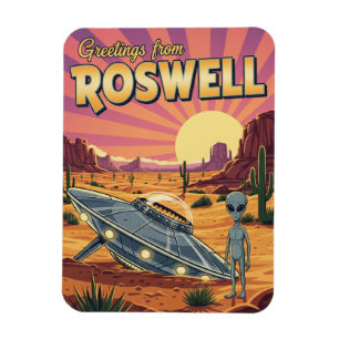 Íman Roswell Novo México Alienígena