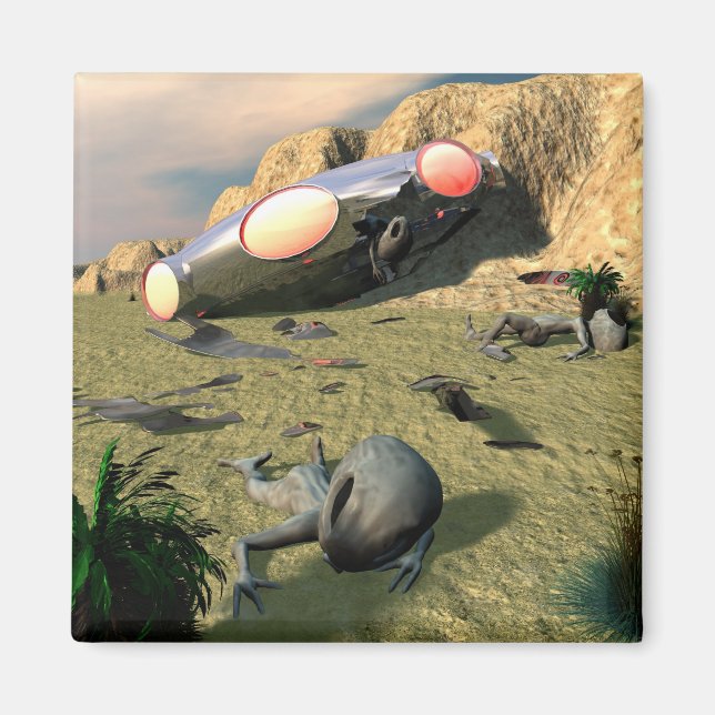 Íman Roswell OFO Crash Magnet (Frente)