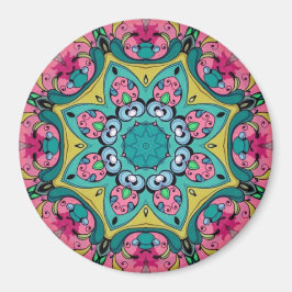 Íman Rosy Reflexões Mandala Magnet