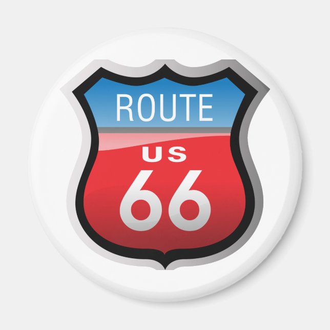 Íman Rota 66 (Frente)