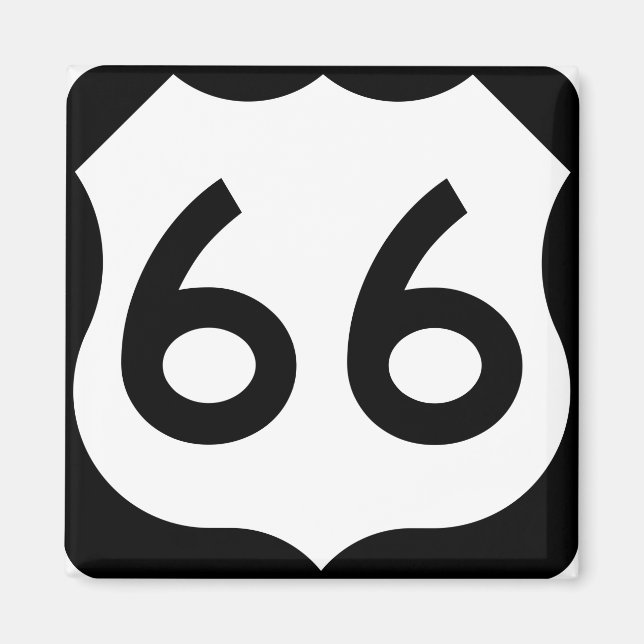 Íman Rota 66 (Frente)