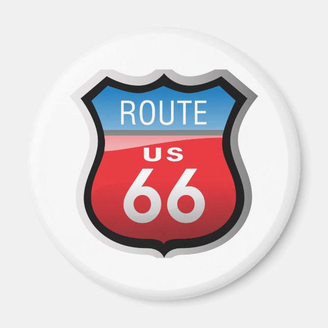 Íman Rota 66 (Frente)