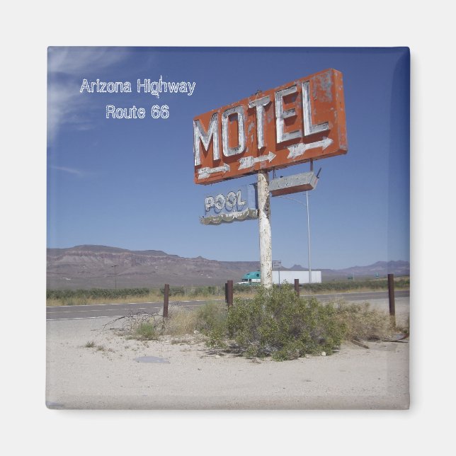 Íman Rota 66 - Arizona Highway Magnet (Frente)