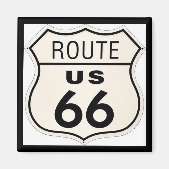 Íman Rota 66 Magnet (Frente)