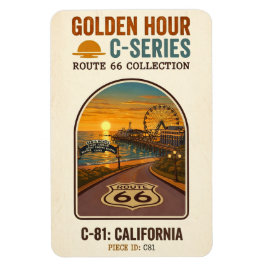 Íman Rota da Hora Dourada 66 C-Series | Califórnia