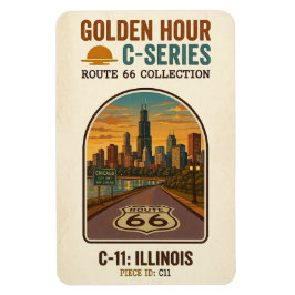 Íman Rota da Hora Dourada 66 C-Series | Illinois