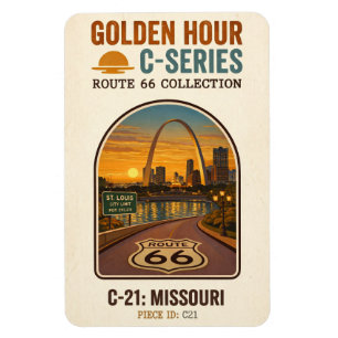 Íman Rota da Hora Dourada 66 C-Series Missouri