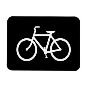 Íman Rota de Bicicleta Branca
