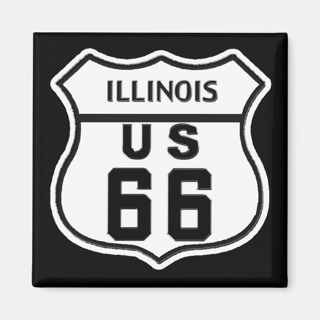 ÍMAN ROTA IL US 66 (Frente)