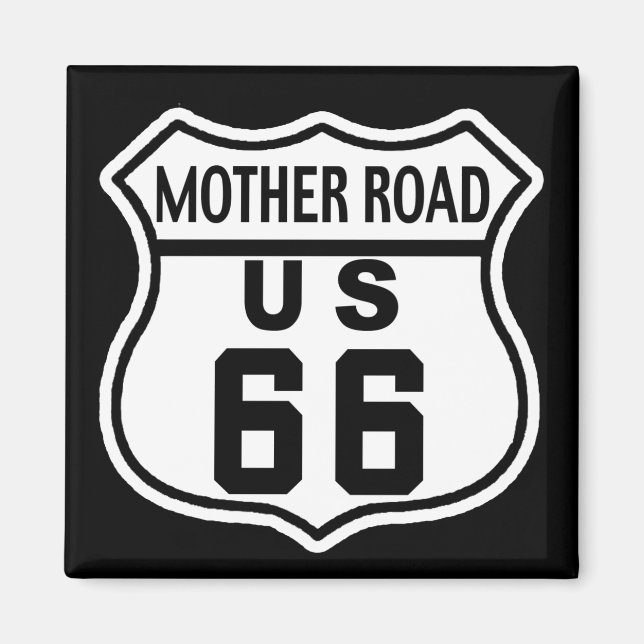 ÍMAN ROTA US 66 (Frente)