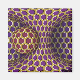 Íman Rotação de Desenho de Ilusão Óptica Virando