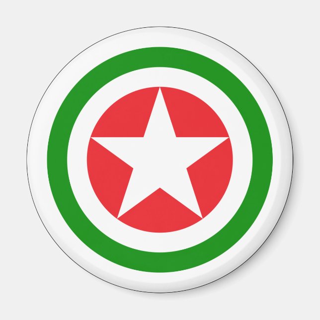 Íman Rotal da Força Aérea Abcásia (Frente)