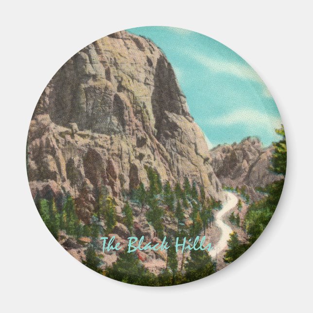 Íman Roteiro para o Mt. Rushmore (Frente)