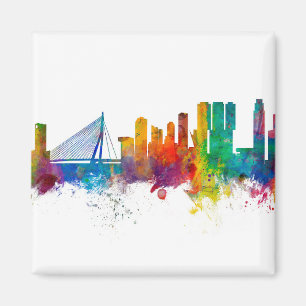 Íman Roterdão, Países Baixos Skyline