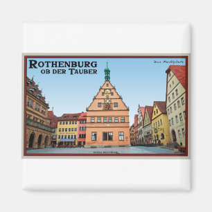 Íman Rothenburg od Tauber - der Marktplatz