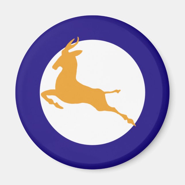 Íman Rotina Sul-Africana (Frente)