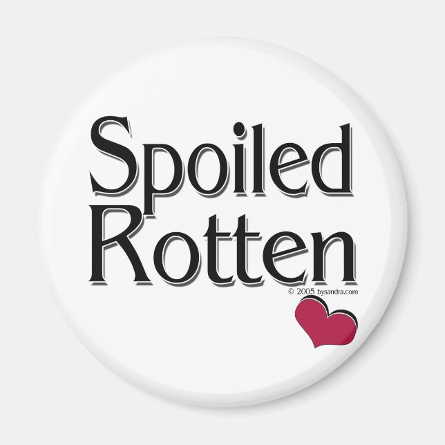 Íman Rotten mimado (Frente)