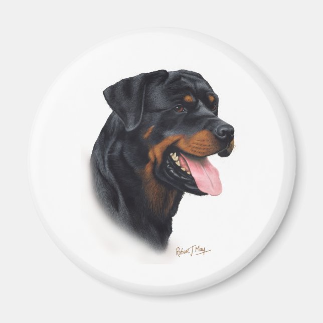 Íman Rottweiler (Frente)