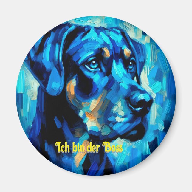 Íman Rottweiler (Frente)