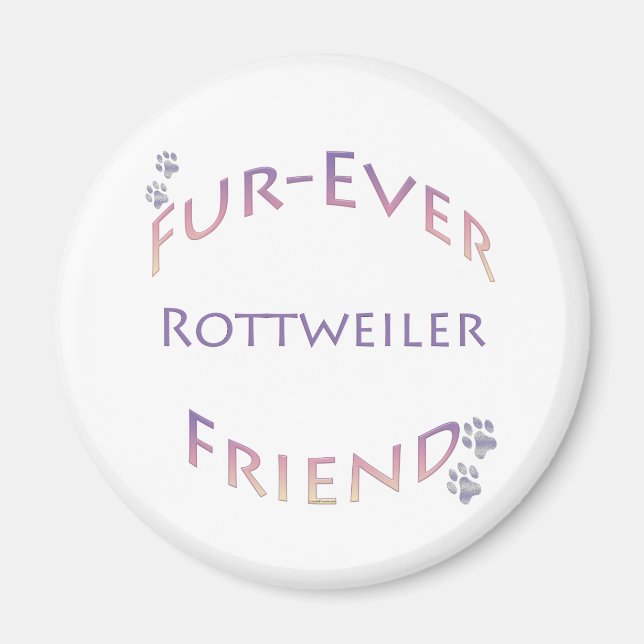 Íman Rottweiler Fuever Amigo (Frente)