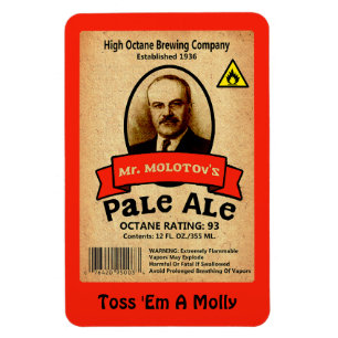 Íman Rótulo de Ale Pale do Sr. Molotov