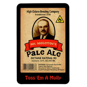 Íman Rótulo de Ale Pale do Sr. Molotov
