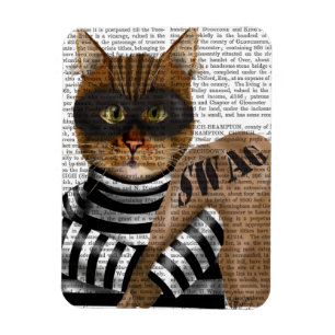 Íman Rótulo de Gato