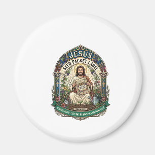 Íman Rótulo de Pacote de Sementes Jesus Pacote de Semen