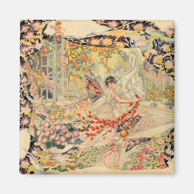 Íman Rótulo de Perfume Francês Djer-Kiss (Frente)