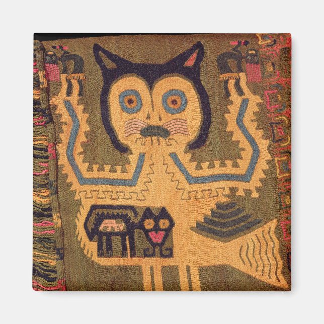 Íman Roubada de uma onça, Cultura de Paracas (Frente)