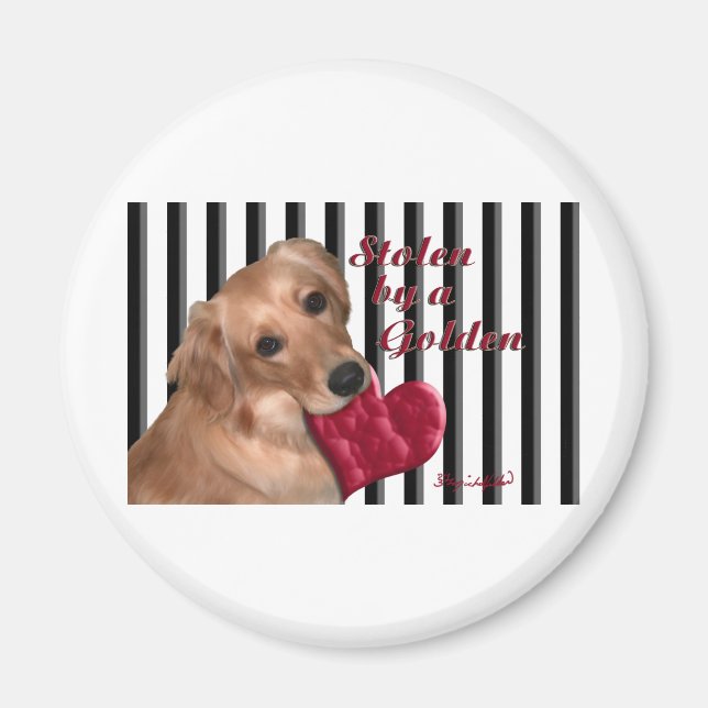 Íman Roubado por um Ouro (Frente)