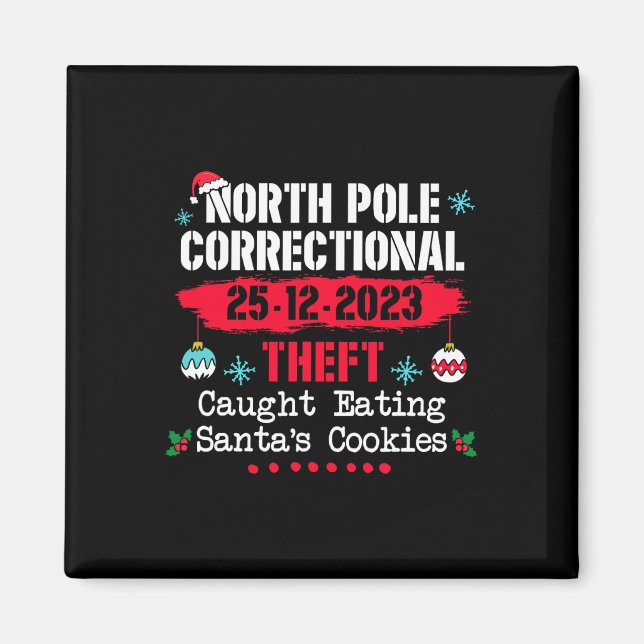 Íman Roubo Correcional do Polo Norte Capturou Papais no (Frente)