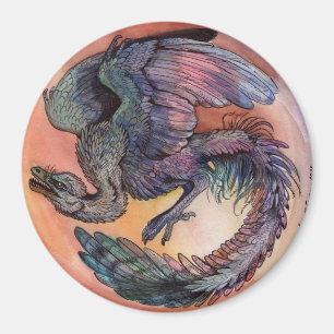 Íman Round Archaeopteryx