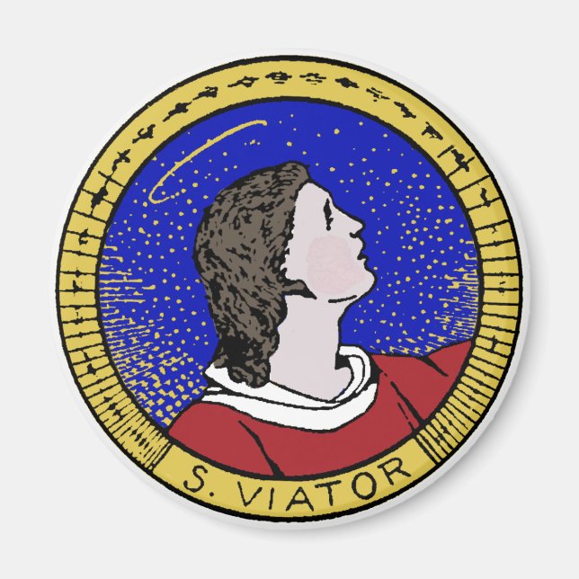 Íman Roundel of Rua Viator of Lyon the Catechist (LD 01 (Frente)
