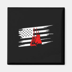 Íman Roupa de Boxing de Sinalizador Americano - Boxing