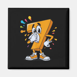 Íman Roupa de Halloween do Meme Sick Seven 67 Para Fãs 