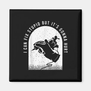 Íman Roupa De Tatuagem Divertida Para Um Artista De Tat