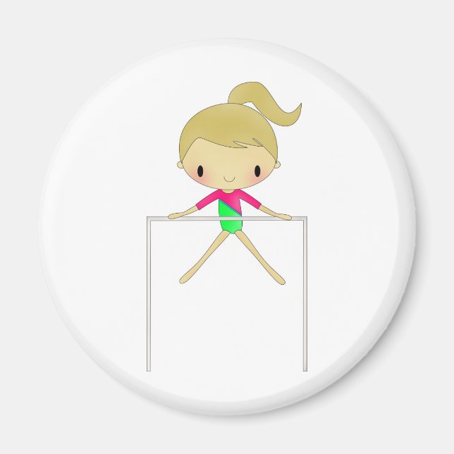 Íman Roupa e acessórios para ginástica personalizados d (Frente)